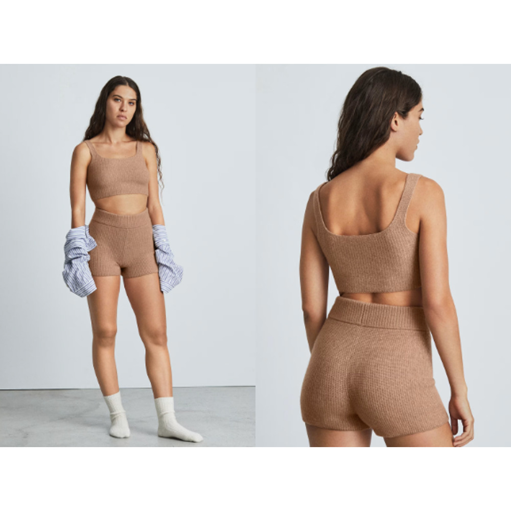 Everlane‎ | The Cozy-Stretch Tank | Camel | Sz XS | NWT